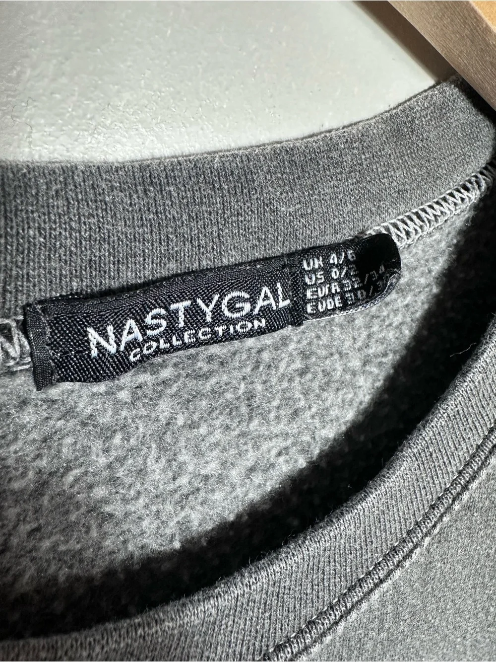 Running Club NYC graphic Gray washed Crewneck Sweatshirt